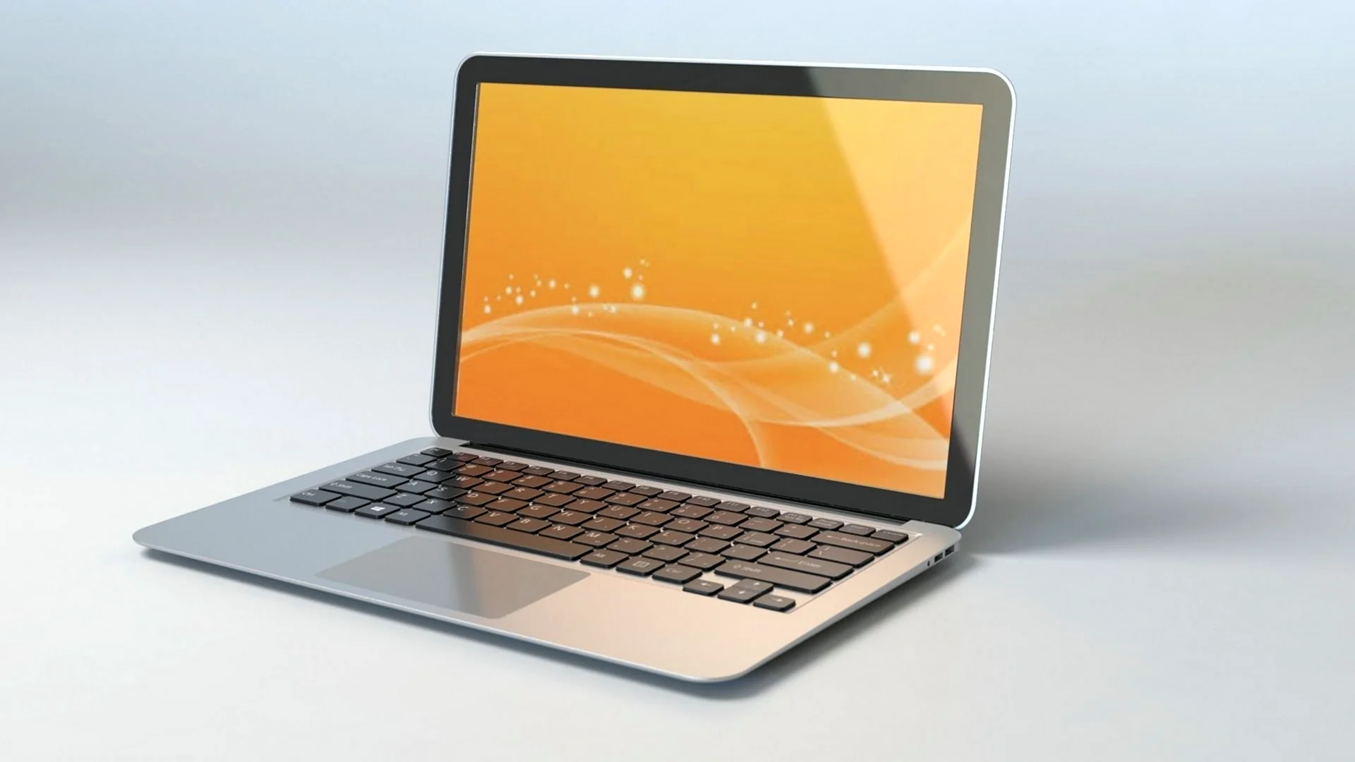 3д модель ноутбук Acer