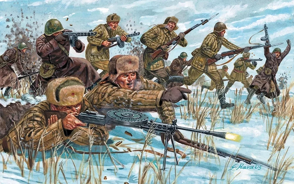 6069 Italeri 172 солдатики Russian Infantry - Winter uniform