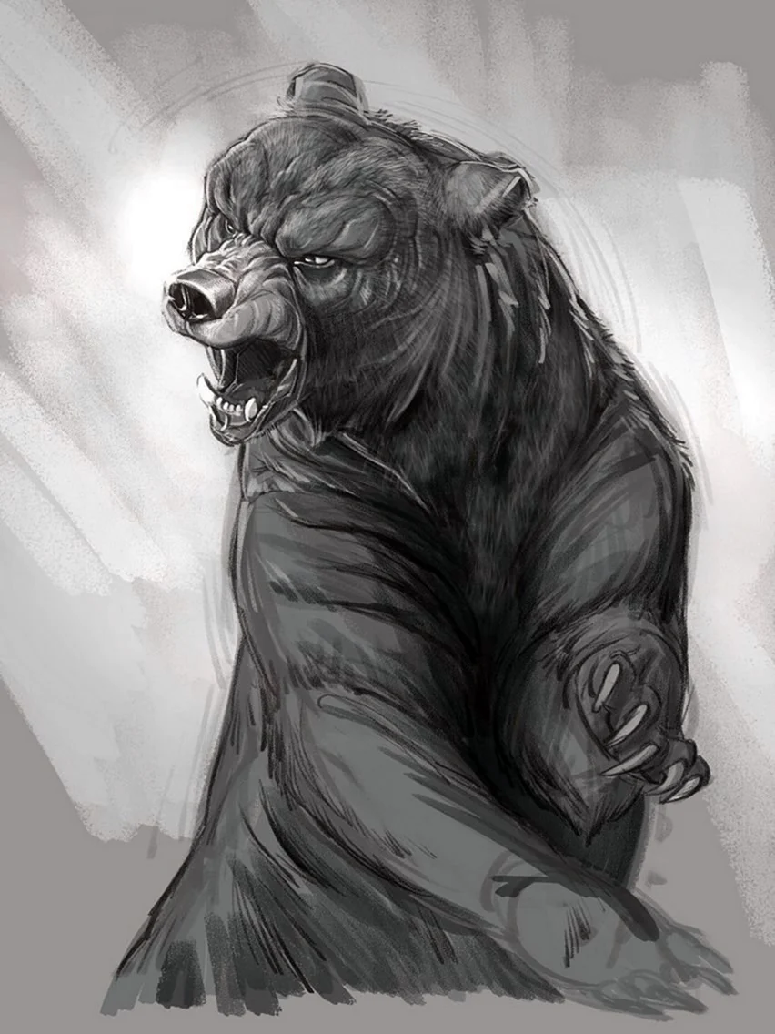 Aaron Blaise медведь