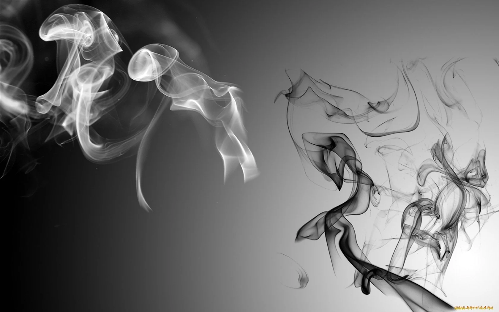 Абстракция дым