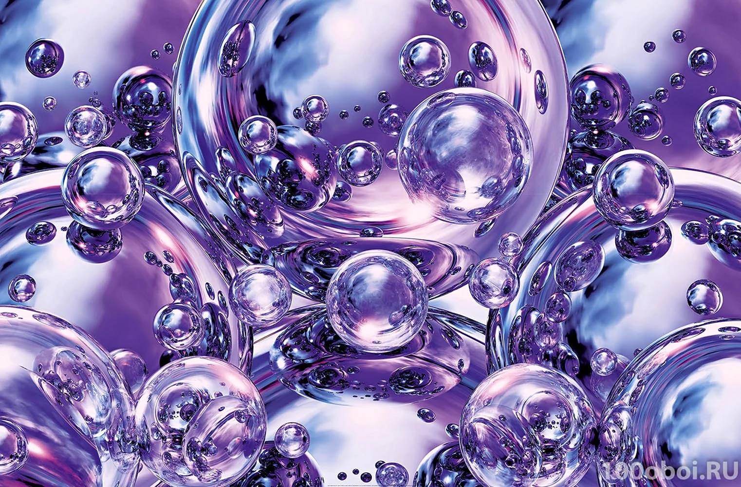 Абстракция мыльные пузыри
