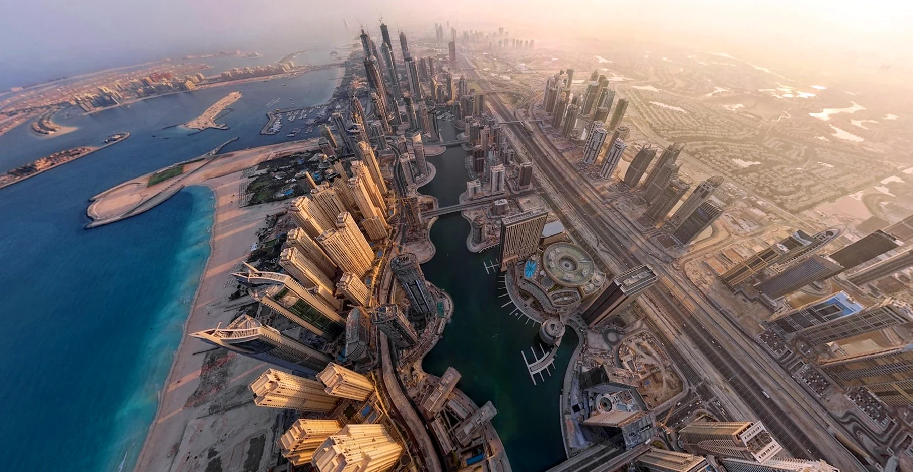 Абу Даби панорама