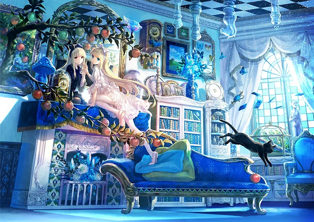 Алиса в Зазеркалье арт