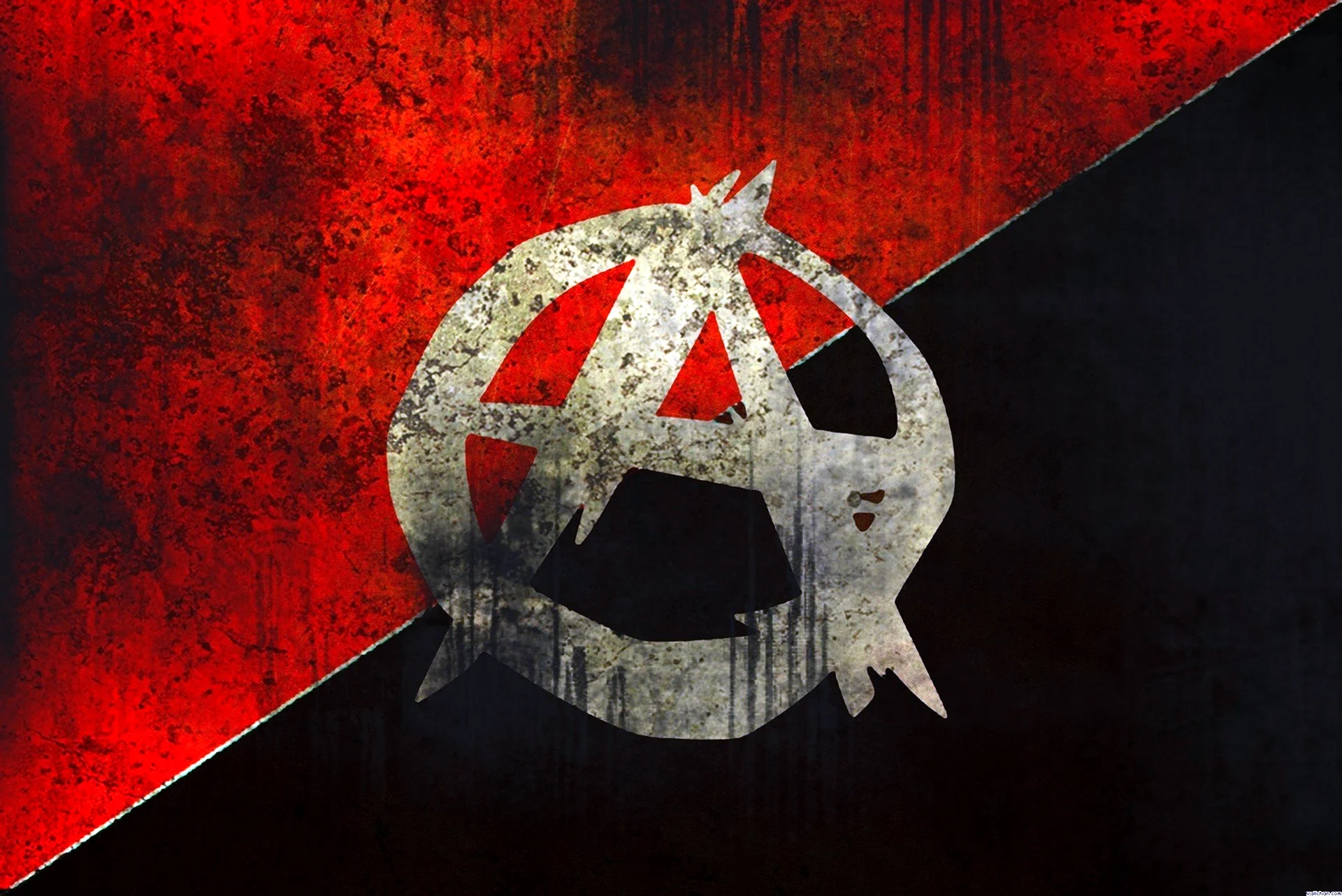 Анархо-коммунизм флаг