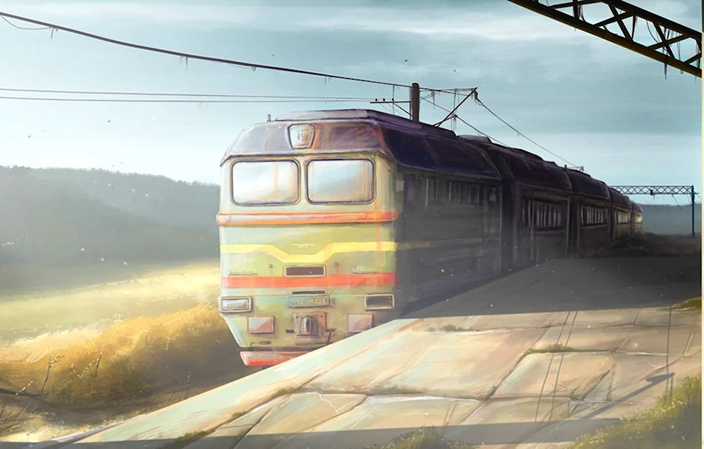 Аниме поезд