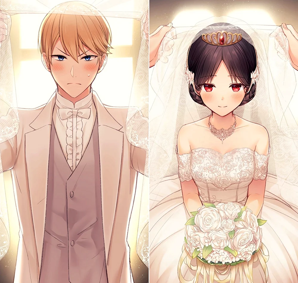 Аниме свадьба anime Wedding