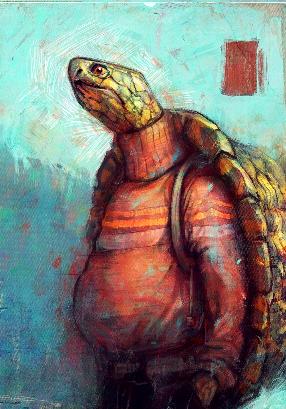 Антропоморфная черепаха