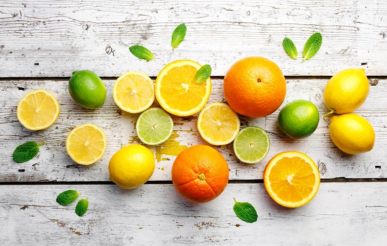 Апельсин грейпфрут лимон мандарин