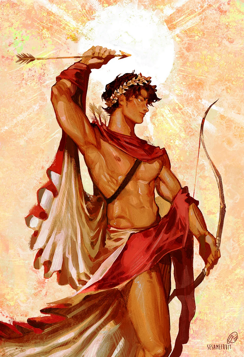 Аполлон Бог древней Греции