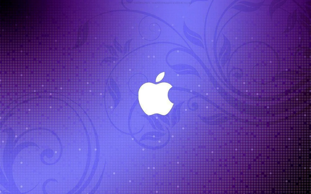 Apple фиолетовый