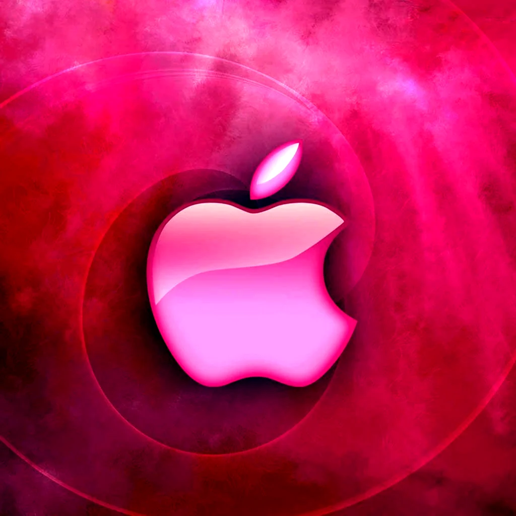 Apple розовый