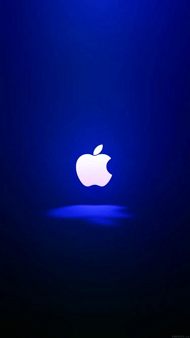 Apple синий