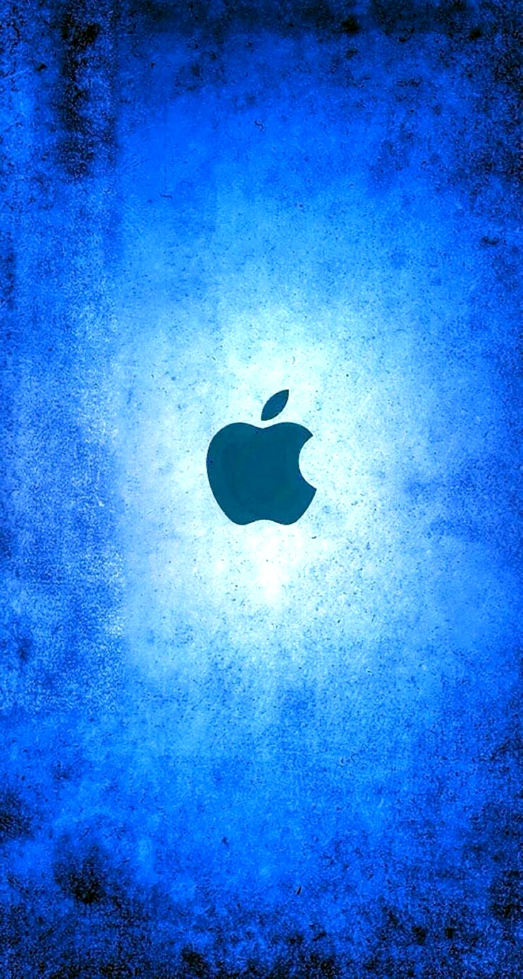 Apple синий