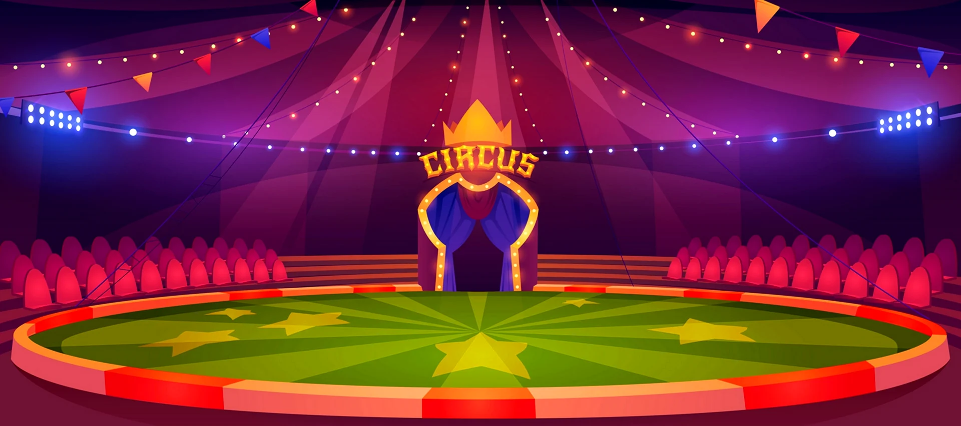 Арена цирка вектор