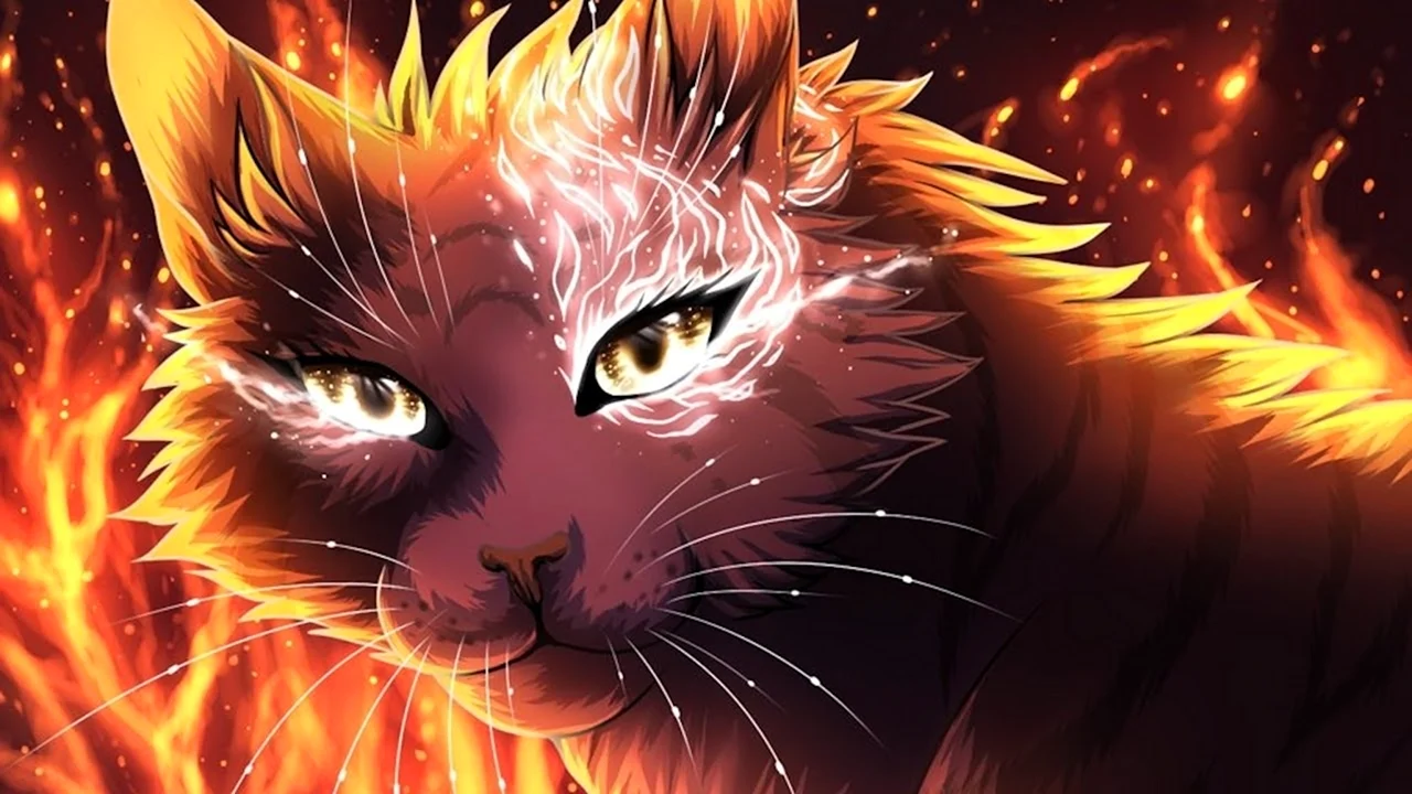Арты коты Воители Огнезвезд