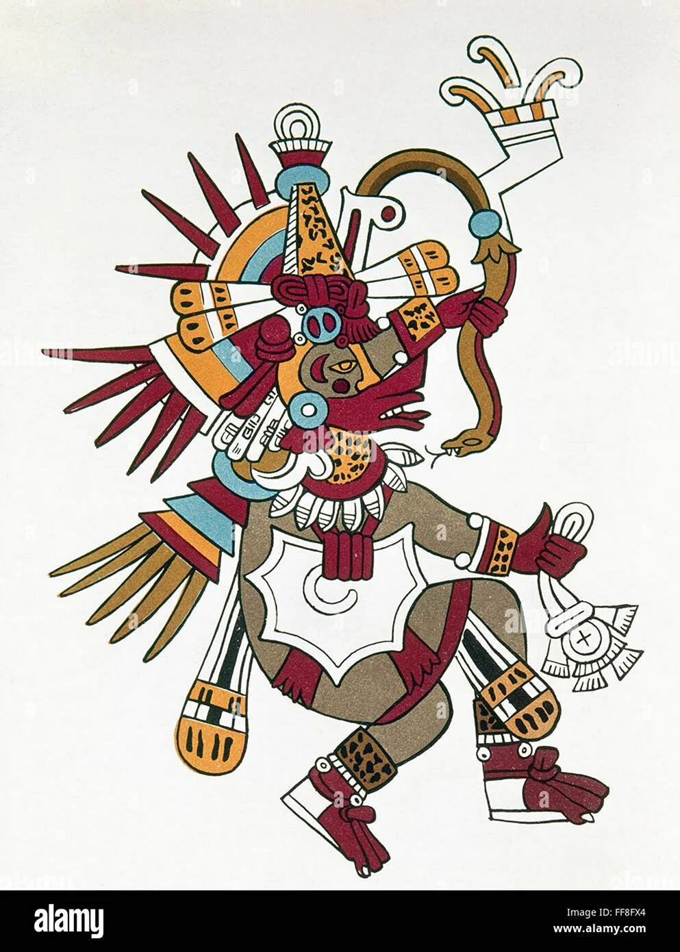 Ацтекский Бог Кецалькоатль