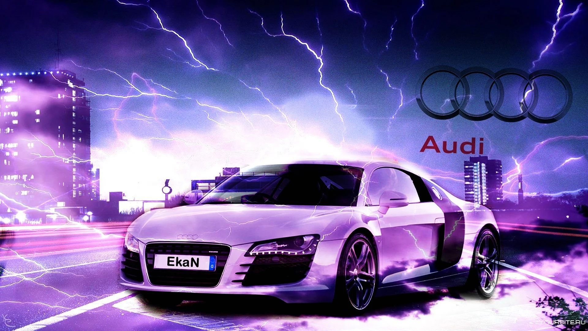 Audi r8 обои