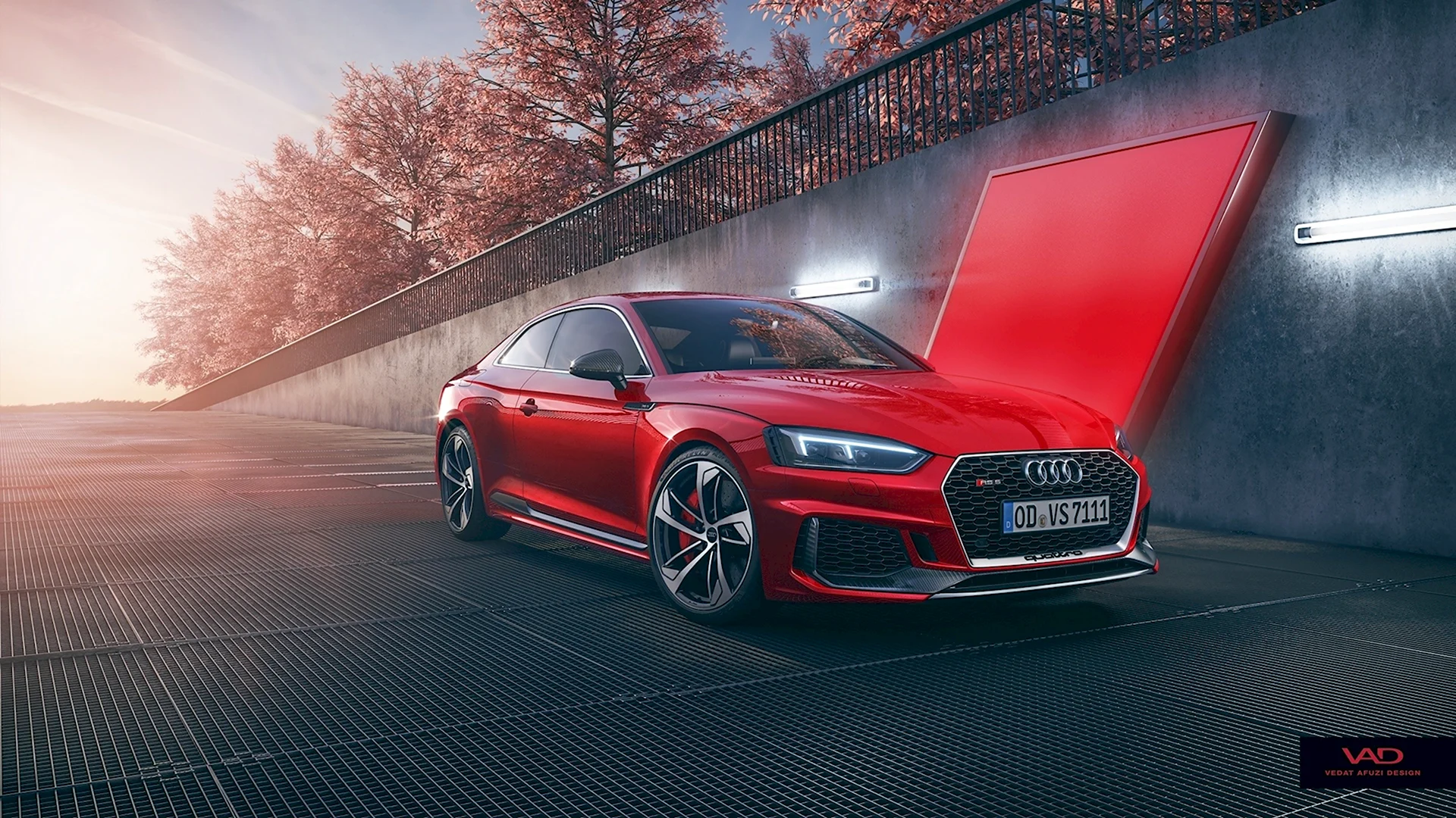 Audi rs5 Red