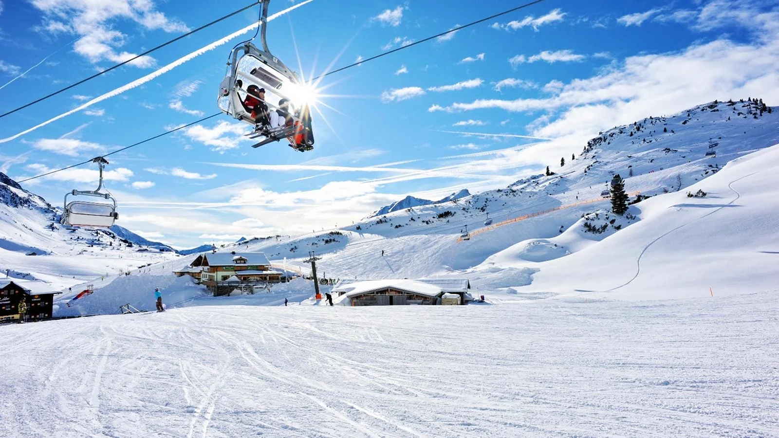 Австрия Капрун горнолыжный курорт