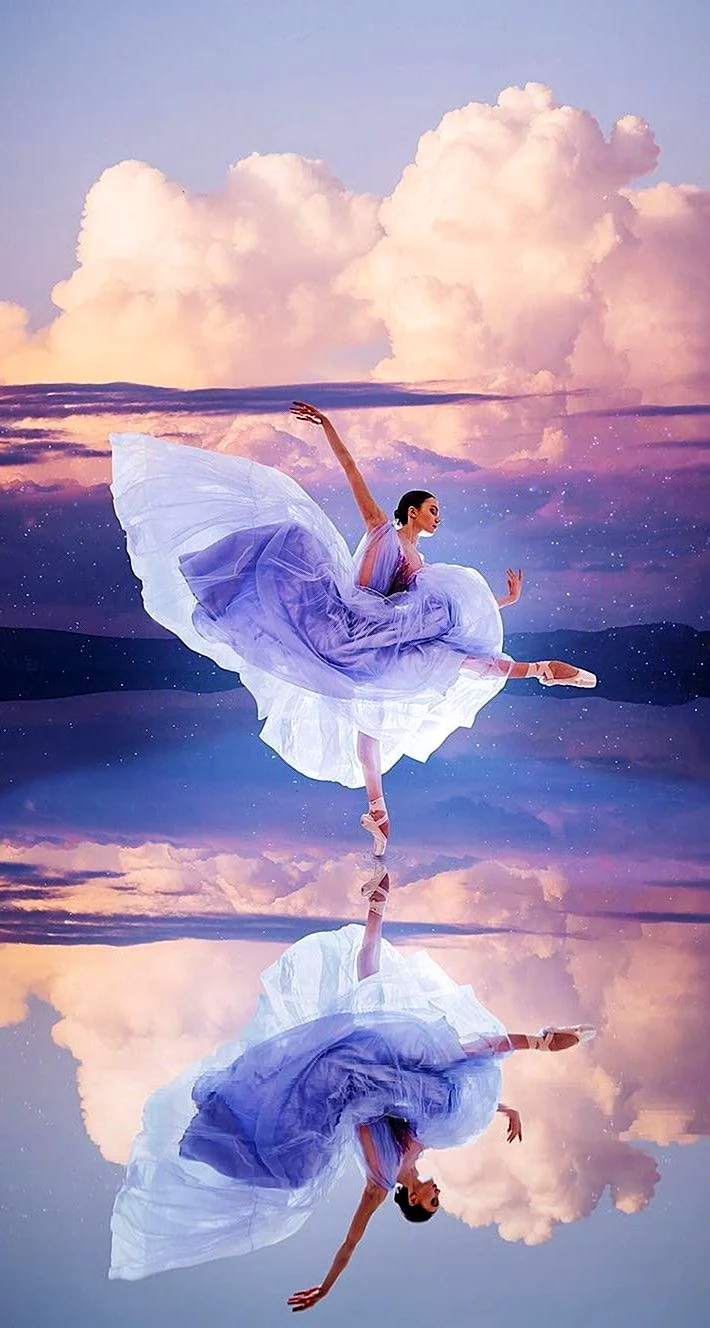 Балерина в облаках