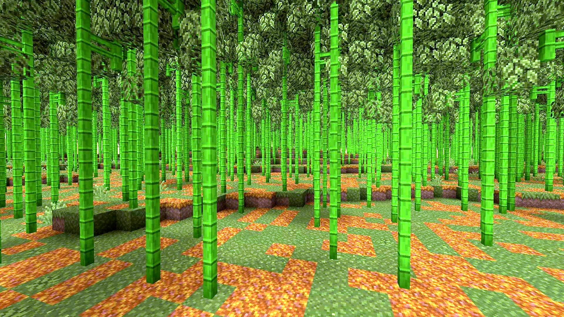 Бамбуковый биом в майнкрафт