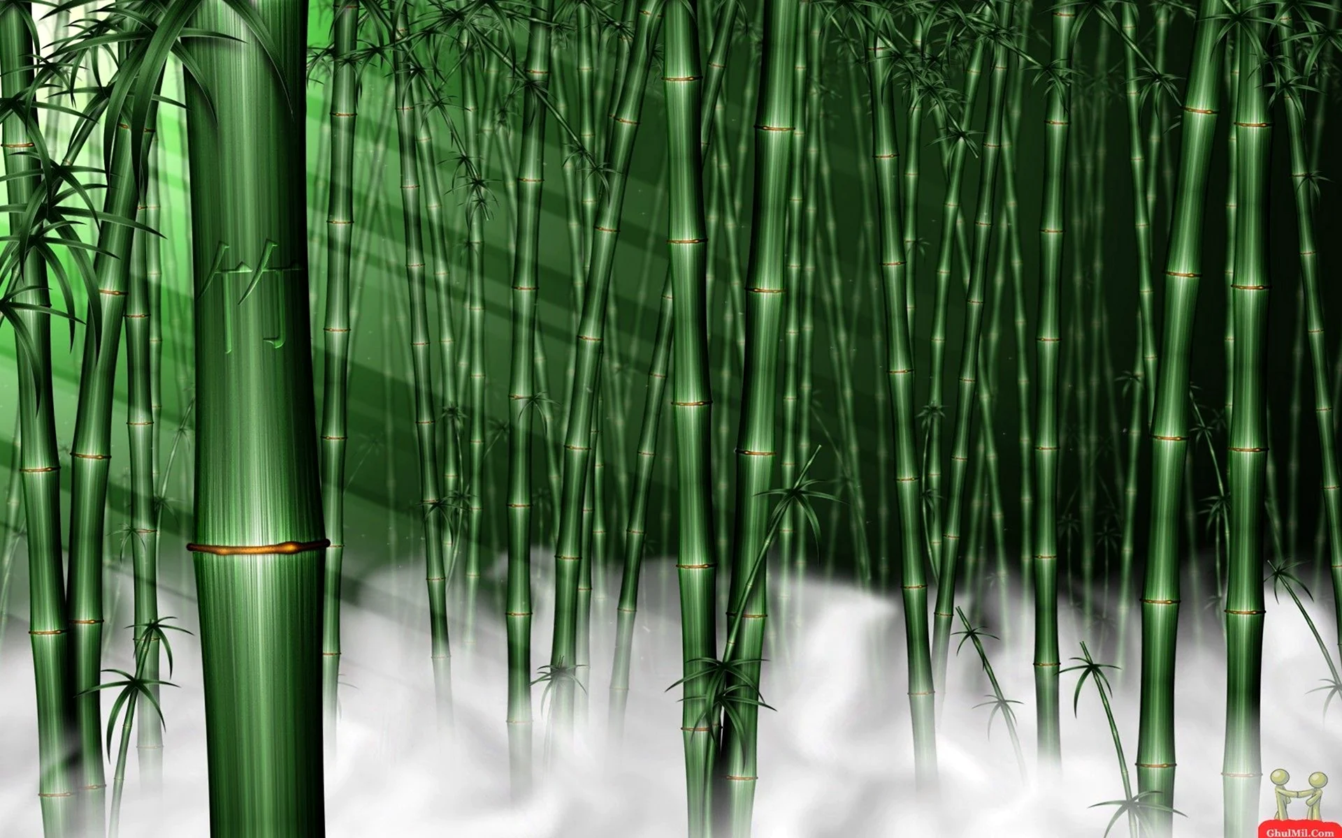 Бамбуковый лес Наруто