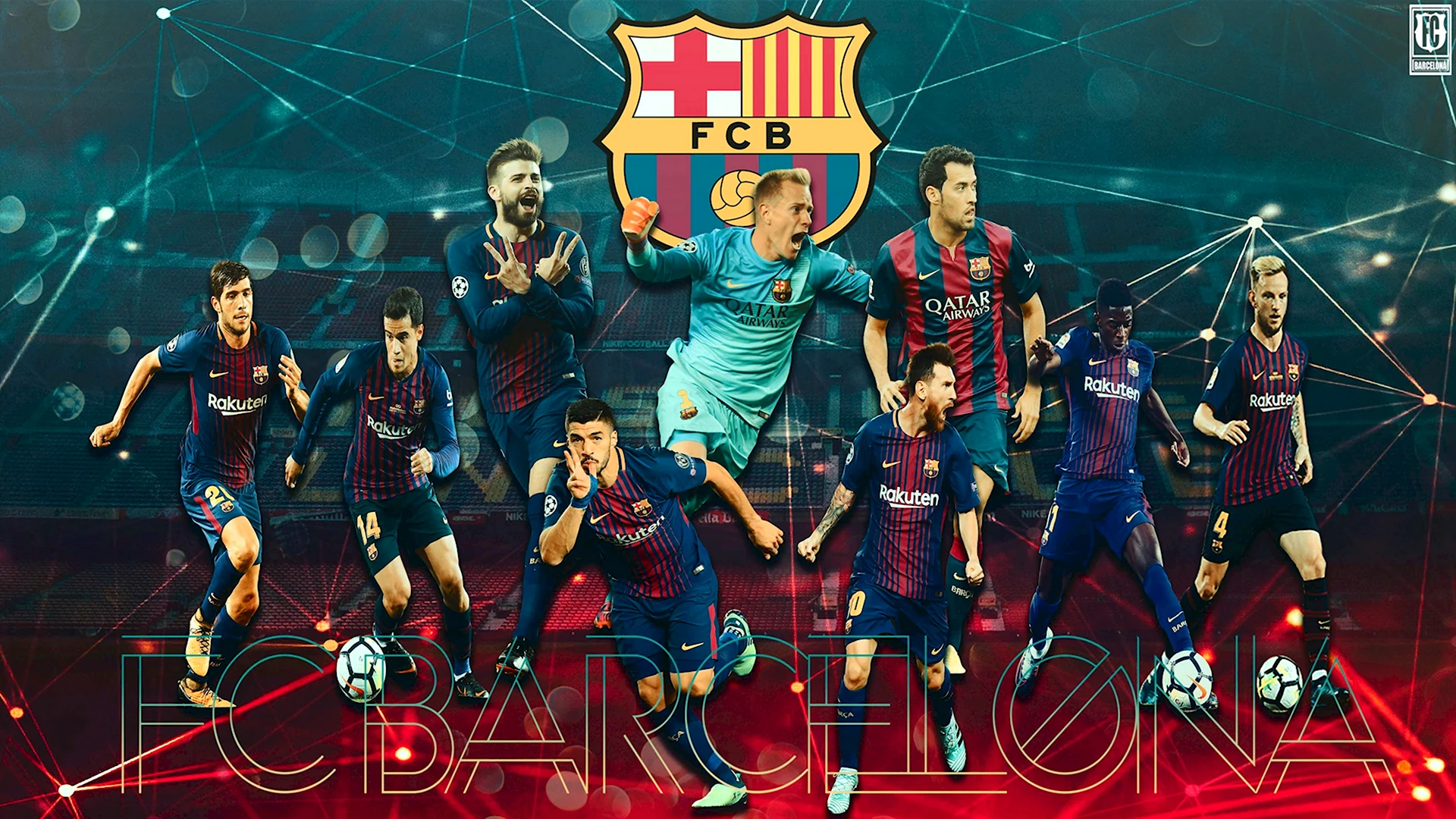 Барселона футбольный клуб обои