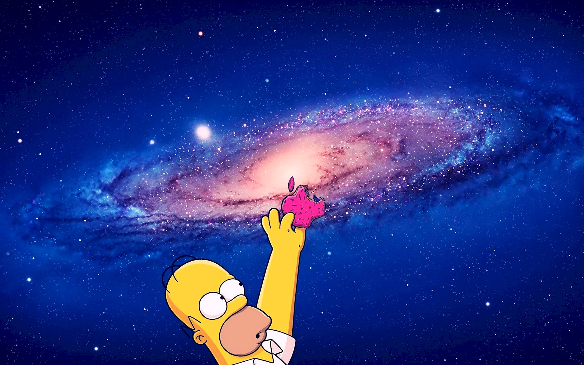 Барт симпсон в космосе