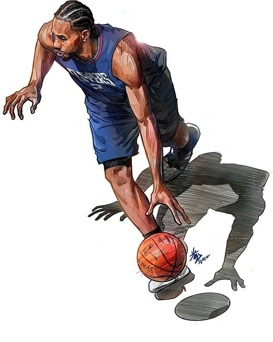 Баскетбол рисунок