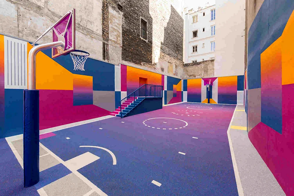 Баскетбольная площадка Pigalle Duperré