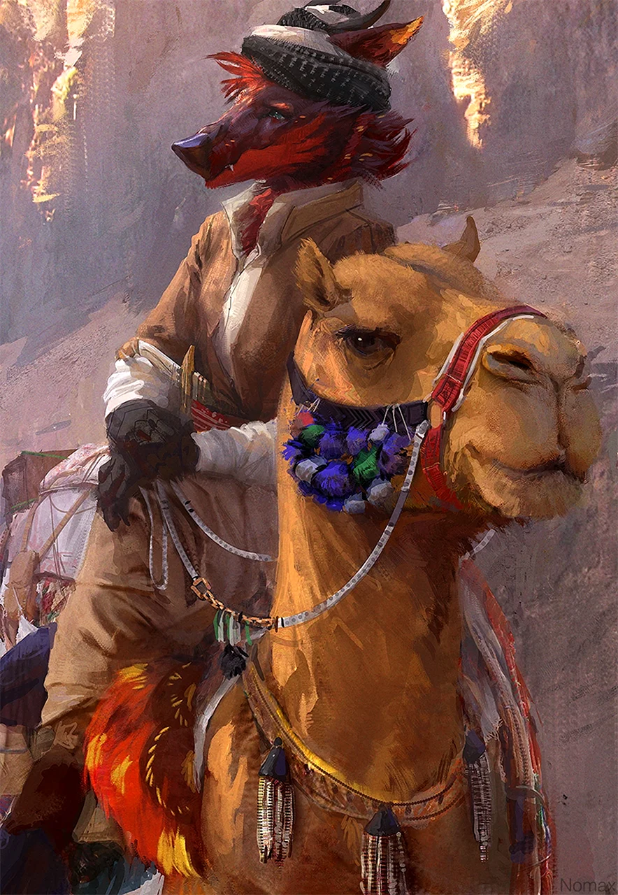 Бедуин воин