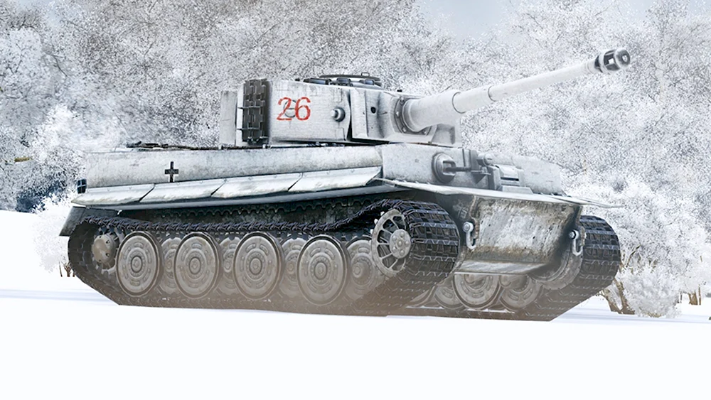 Белый тигр танк