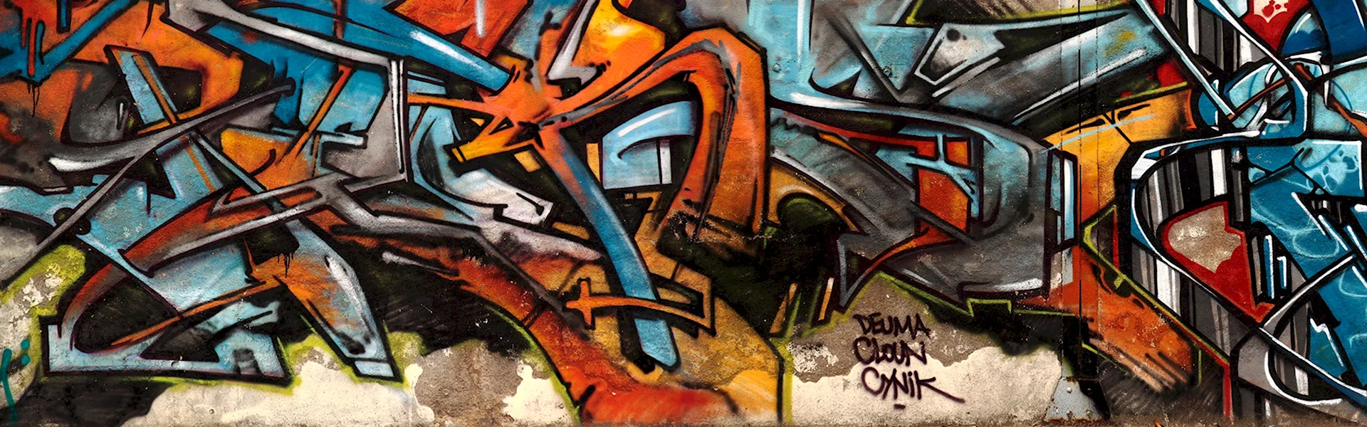 Бесшовные граффити