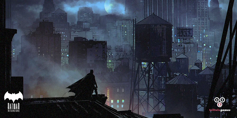 Бэтмен город Готэм