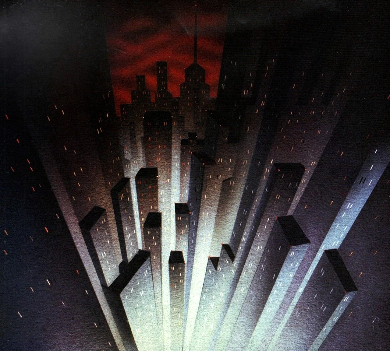 Бэтмен the animated Series Gotham City