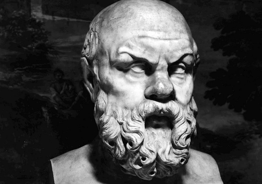 Бюст философа Сократа