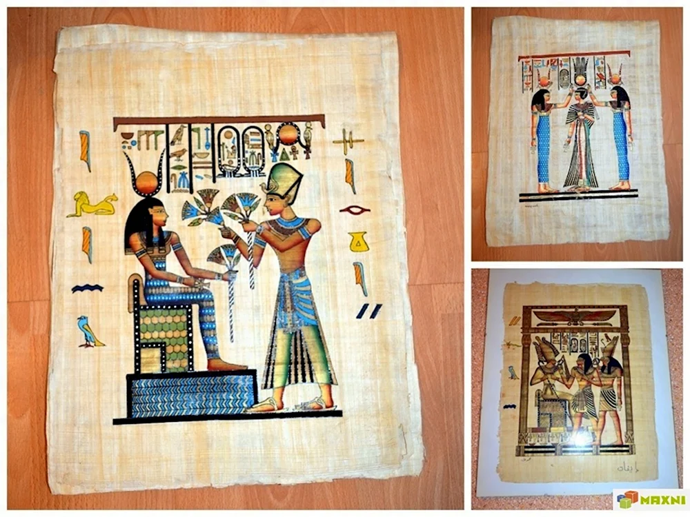 Блокноты с папирусом
