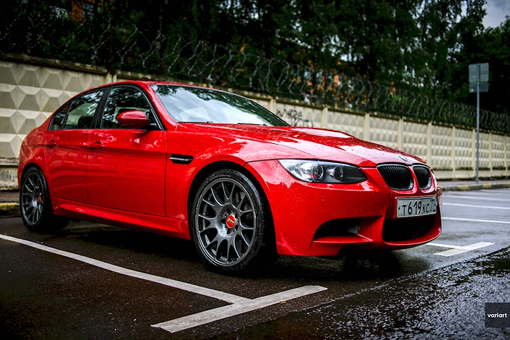 BMW m3 e90 Red