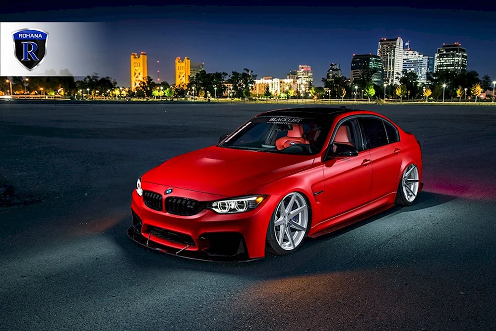BMW m3 красная