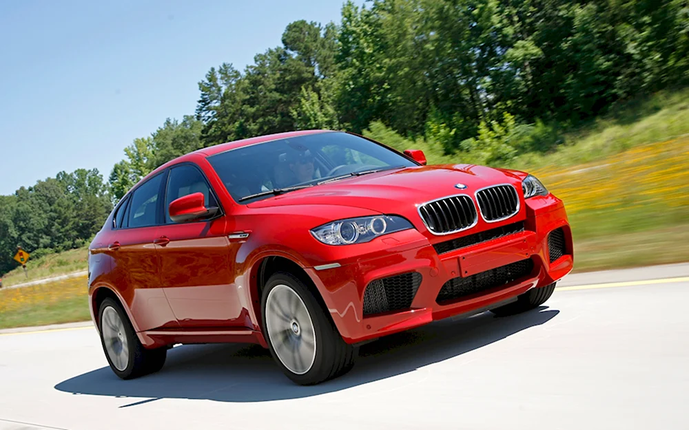 BMW x6m Red