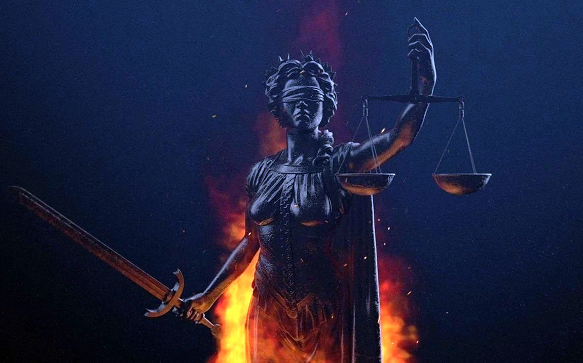 Богиня правосудия Фемида арт