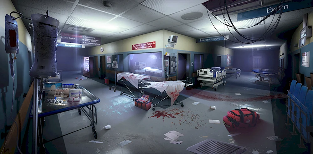 Больница зомби апокалипсис