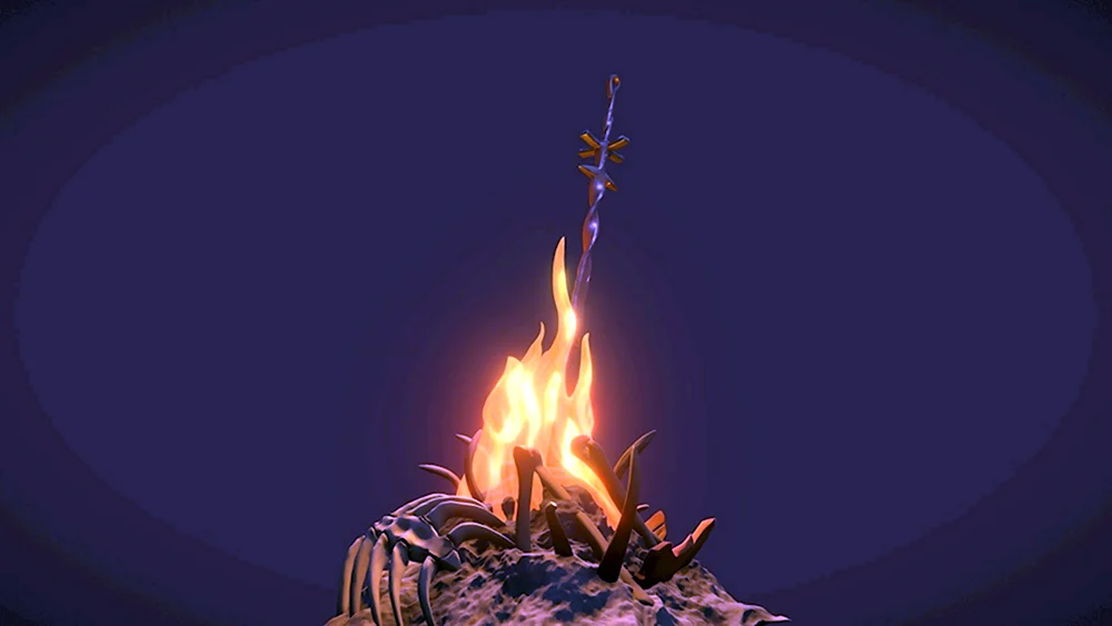 Bonfire from Dark Souls