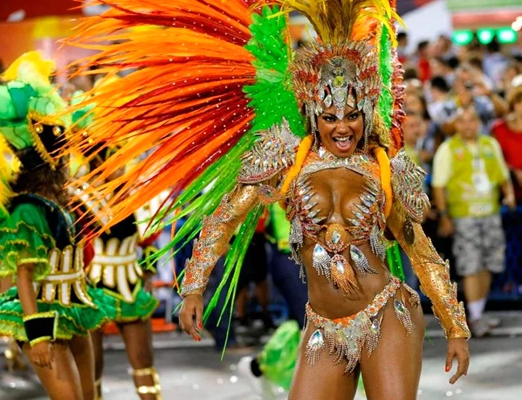 Бразилия парад в Рио де Жанейро
