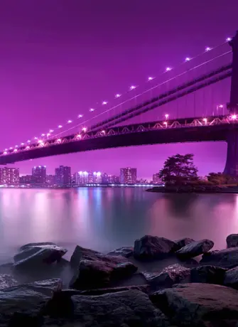 Бруклинский мост Манхэттен