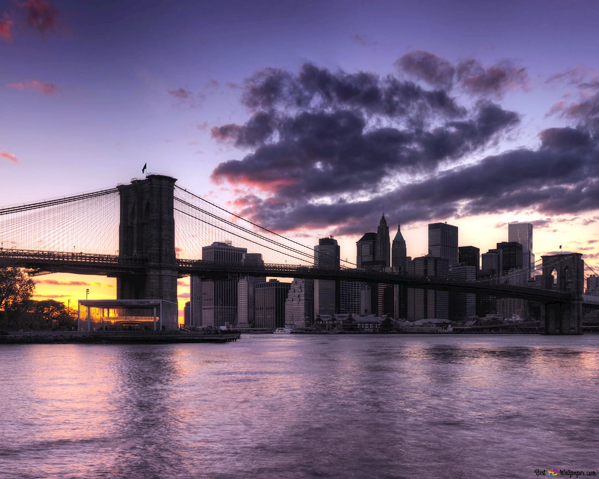 Бруклинский мост Нью-Йорк Голливуд