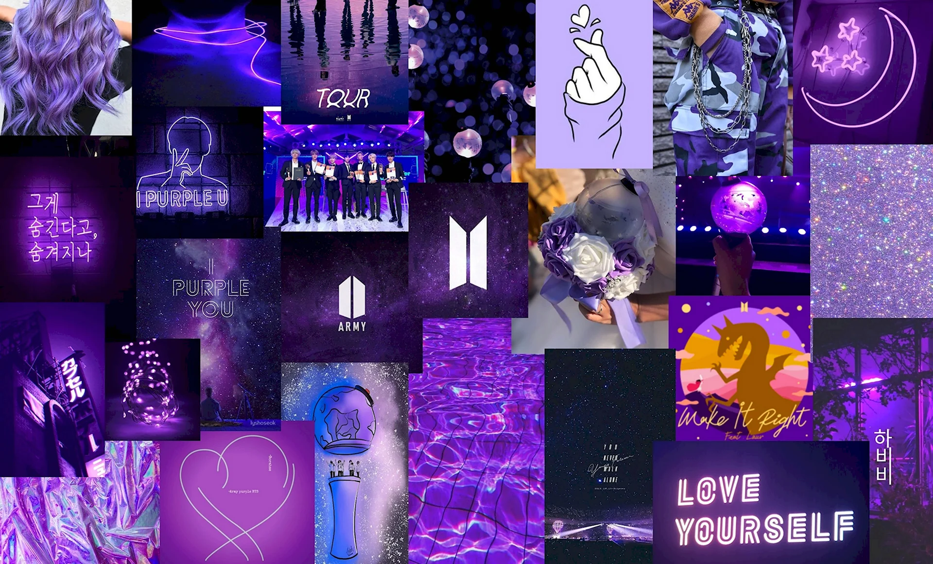 BTS Purple aesthetic BTS