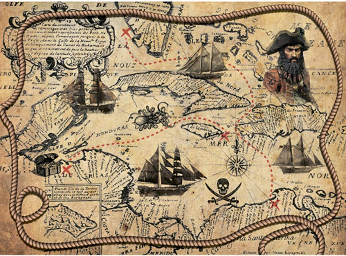 Бумага для пиратской карты