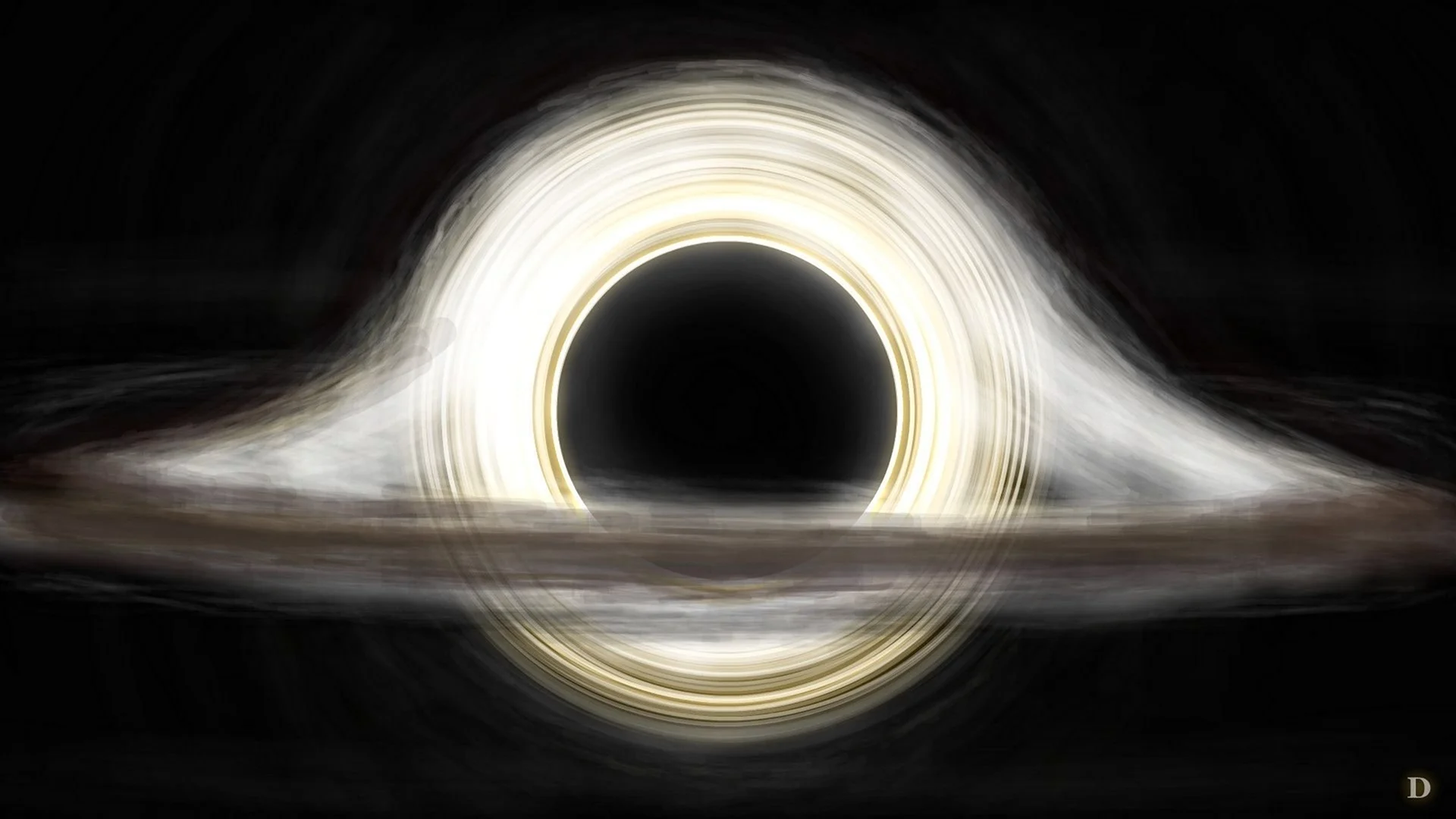Черная дыра Интерстеллар