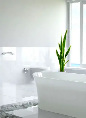 Чистая ванная комната